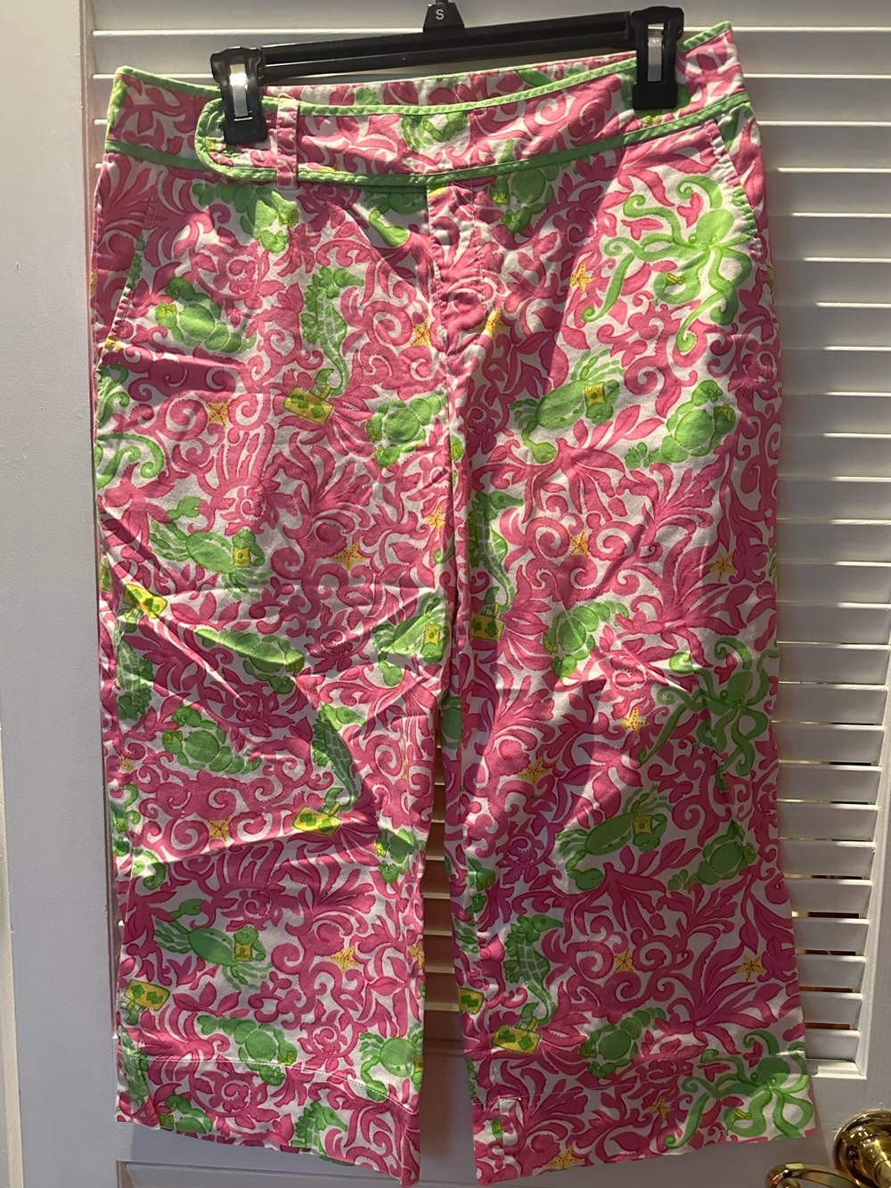Lilly Pulitzer Main Line Fit Capri Pants